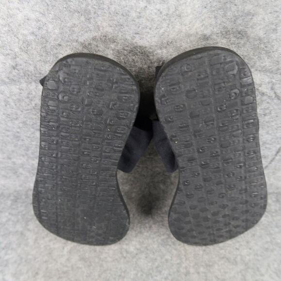 Sanuk Shoes Womens 7 Sandal Yoga Sling Comfort Active Flats Active Black Pull On - Picture 12 of 14